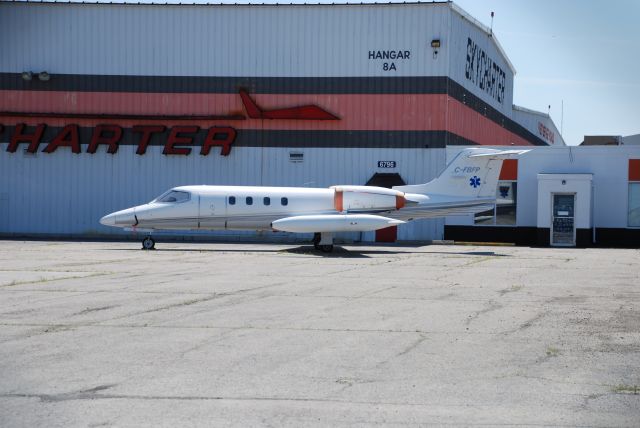 C-FBFP — - One of Five Lear 35s operated by Global Air Ambulance.  On Skycharter ramp, Toronto Intl. July 1/08.