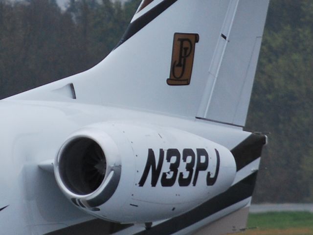 Beechcraft Premier 1 (N33PJ) - Parked at Concord Regional Airport - 4/1/09