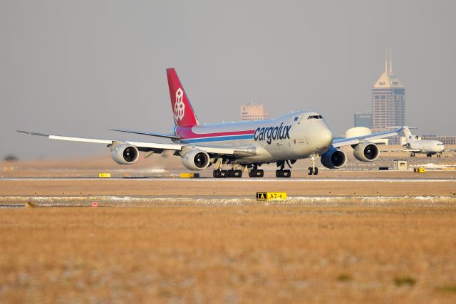 BOEING 747-8 (LX-VCK) - 02-14-20 23-R departure bound for ORD