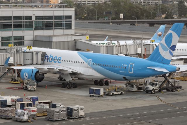 Airbus A350-900 (F-HREN) - 17th August, 2024: Flight BF 711 from Tahiti's Faa'a International Airport makes a 2 hour 45 minute stop-over at SFO en route to Paris Orly. 