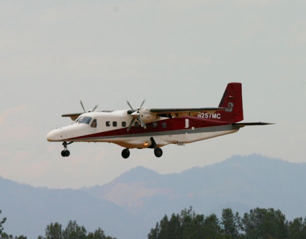 Fairchild Dornier 228 (N257MC) - KRDD - this Dornier landed and para jumpers actually climbed out of the aircraft at the Redding Fire Base - guess they couldnt jump do to various reasons.Aug 2014.