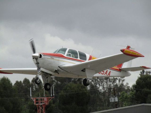 Beechcraft Bonanza (33) (N795AA) - Taking off RWY 24