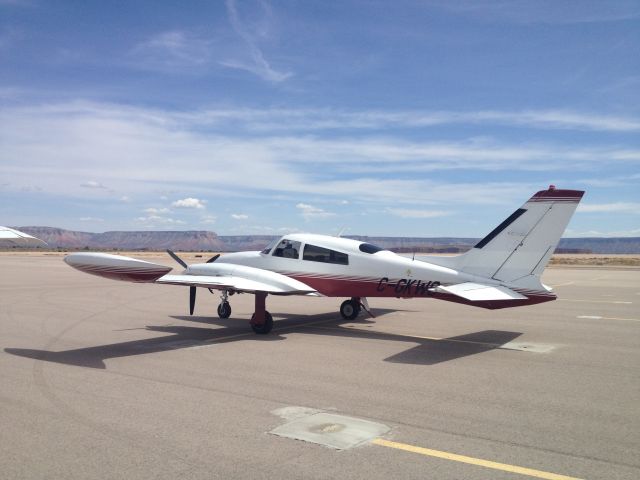 Cessna 310 (C-GKWC) - C-GKWC at 1G4 (Grand Canyon West)