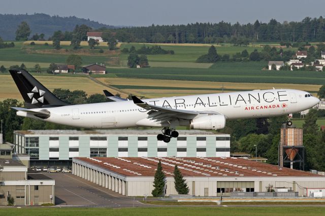 Airbus A330-300 (C-GHLM) - "Star Alliance" livery