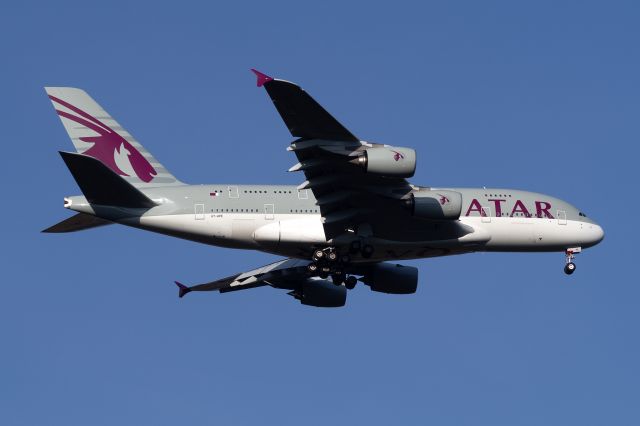 Airbus A380-800 (A7-APE) - FRA 29.12.2019