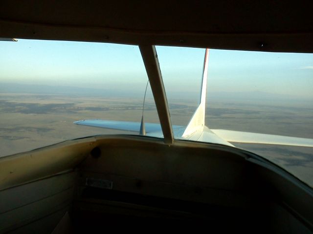 Cessna 152 (N48751) - Cross country ferry flight in a Cessna 152. KBJC-E85, this was taken by me shortly after departing Pueblo, CO early in the morning. 06/2011