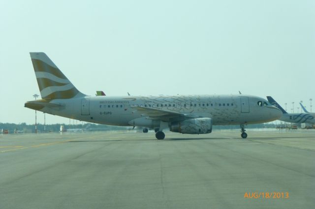 Airbus A319 (G-EUPG)