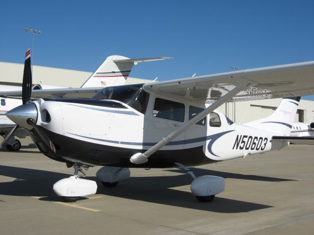 Cessna 206 Stationair (N50603) - Cessna Turbo Stationair On the Ramp at Raleigh-Durham, NC