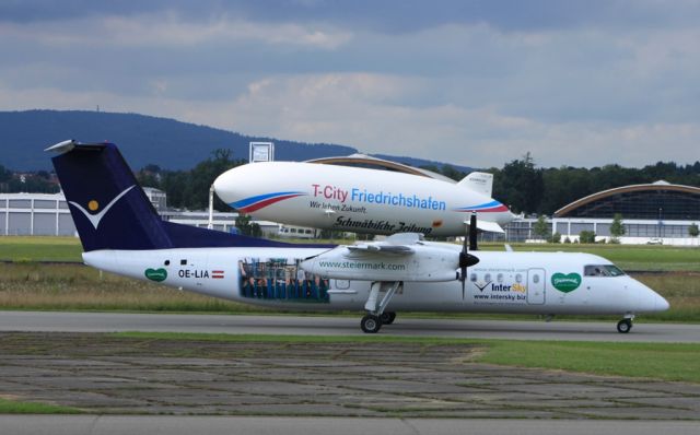 de Havilland Dash 8-300 (OE-LIA) - Die Steiermark Sonderlackierung der Intersky.