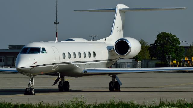 Gulfstream Aerospace Gulfstream V (M-SAWO) - GULFSTREAM G550  -  Graz, Austria  -  04.22.2016