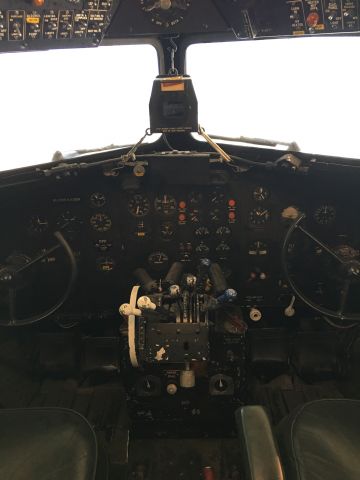 Douglas DC-3 (NC21798) - DC-3 cockpit.