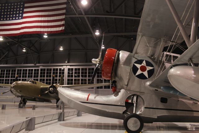 Douglas A-20 Havoc (N747HS) - Havoc & Duck at EAA Museum June 2017