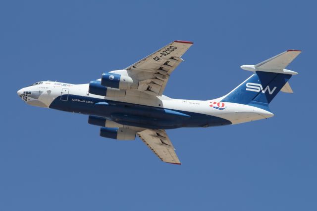 Ilyushin Il-76 (4K-AZ100) - 04/04/2024: Flight TLV > VDA.