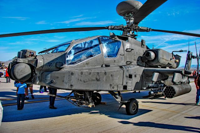 — — - Boeing AH-64E Apache - Las Vegas - Nellis AFB (LSV / KLSV)br /Aviation Nation 2016 Air Showbr /USA - Nevada, November 12, 2016br /Photo: TDelCoro