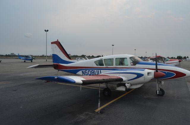 Piper Apache (N508UU) - Long term parking at Merrill Field