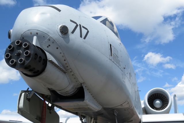 Fairchild-Republic Thunderbolt 2 (78-0717) - A-10 78-0717 of the 104th Fighter Squadron Maryland ANG at the 2019 Rochester International Airshow ROC