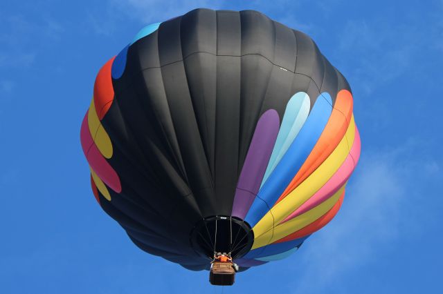 Unknown/Generic Balloon (N715OU) - AN Aerostar Intl. RX8 (Oompa Loompa) passing over me while attempting to touchdown on 15 Jul 2018. The breeze carried them farther than expected. Nineteen balloons competed in the 3rd annual Glass City Balloon Race in Rossford, OH.