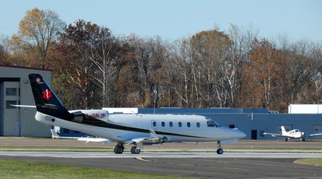 IAI Gulfstream G100 (C-GRJP) - Heading for a departure is this Latitude Air Ambulance Israeli Aircraft Industry 1125 Astra SPX in the Autumn of 2023.