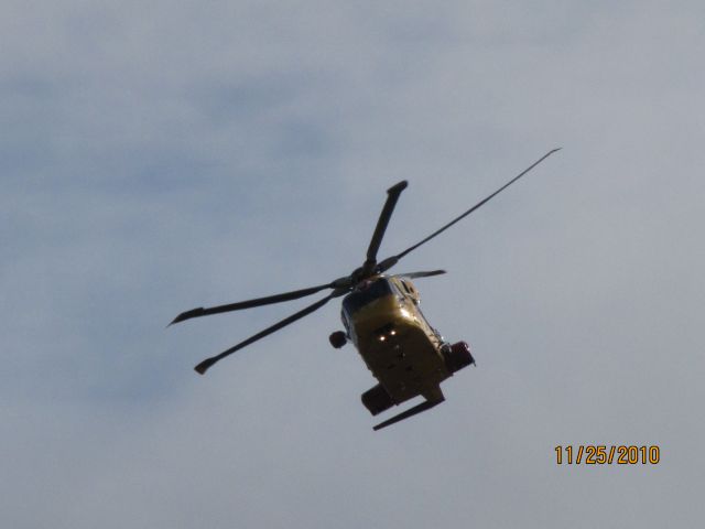CICARE CH-14 Aguilucho — - Canadian Forces Cormorant flying the town of Bridgewater NS this AM..Nov 25 ,2010
