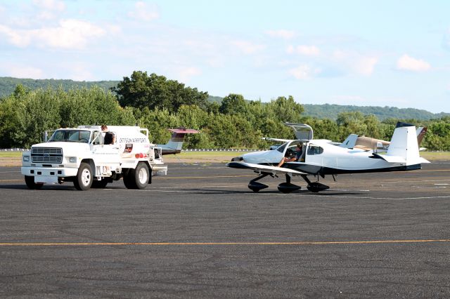 Vans RV-10 (N304DC) - N304DC just refueled, and ready for its next flight. Taken on July 30, 2013.