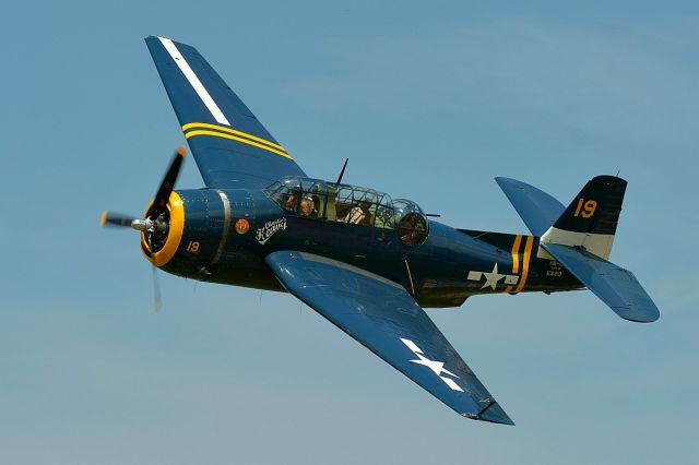 Grumman G-40 Avenger (HB-RDG) - General Motors TBM-3E  Avenger during the Meeting "RIO 2.1" in Ecuvillens (Switzerland) 