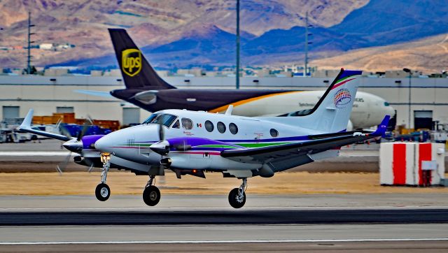 Beechcraft King Air 90 (XA-ANA) - XA-ANA 2012 Beechcraft King Air C90GTx s/n LJ2059 - Las Vegas - McCarran International (LAS / KLAS)br /USA - Nevada, April 29, 2016br /Photo: Tomás Del Coro