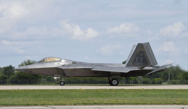 Lockheed F-22 Raptor (05-4093) - Airventure 2018