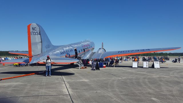 Douglas DC-3 (NC17334) - MYR Airshow 2018