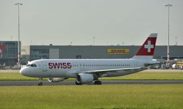 Airbus A320 (HB-IJK) - Swiss Airbus A320-214 HB-IJK in Amsterdam 