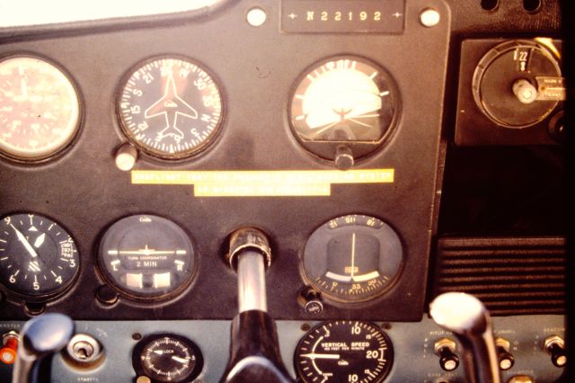 Cessna Commuter (N22192) - Check out the radio - a Mark V on the Buckeye frequency