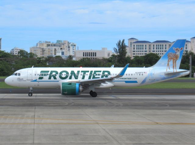 Airbus A320neo (N348FR)