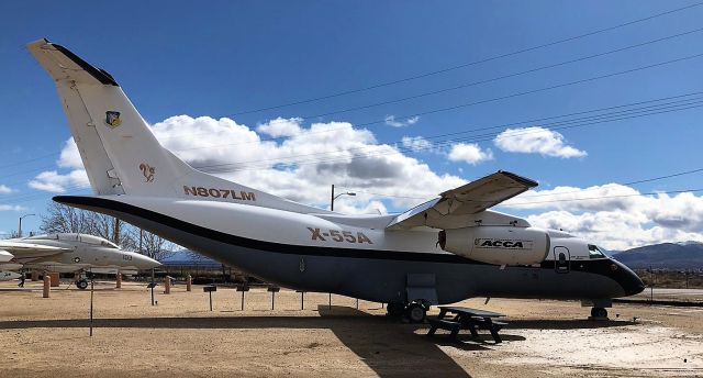 Fairchild Dornier 328JET (N807LM) - Manufactory by Lockheed Martin X-55 (ACCA) Advanced Composite Cargo Aircraft