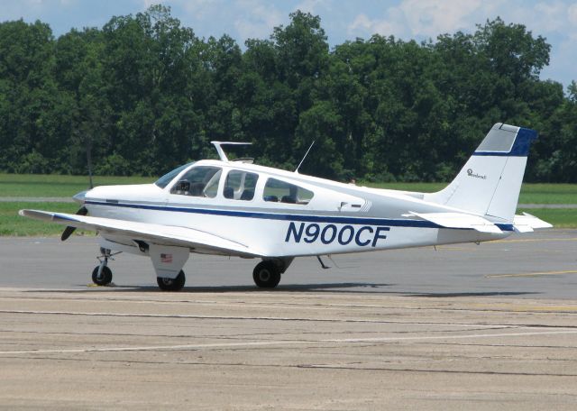 Beechcraft Bonanza (33) (N900CF) - At Downtown Shreveport.