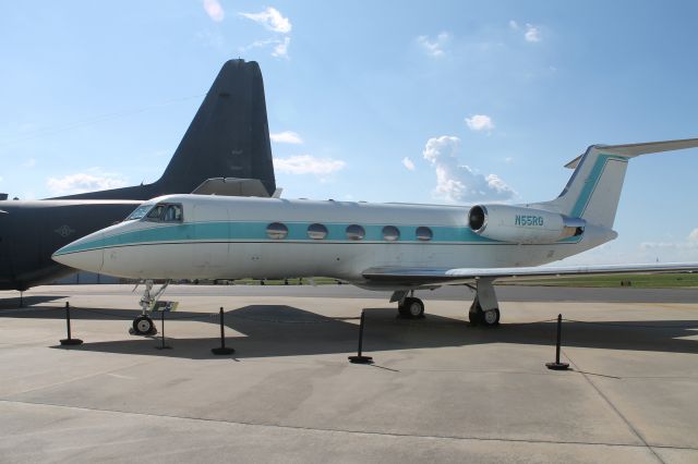 Gulfstream American Gulfstream 2 (N55RG) - Grumman G-2.  Originally owned by Motorola.  Serial number 1.  It sits on display at the Carolina Aviation Museum in Charlotte.