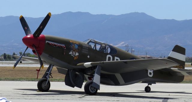 North American P-51 Mustang (NX4651C) - Mustang P-51C "Boise Bee" at Chino Air Shoe - 2018