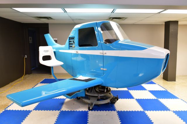 — — - 1967 Link General Aviation Trainer GAT-1-A flight simulator for general aviation in Cleveland Burke Lakefront Airport