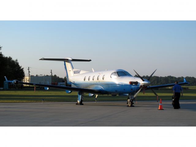 Pilatus PC-12 (N669AF) - A Pilatus PC12.