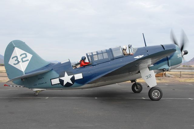 N92879 — - Taxiing out after an overnight stopover on its way from Tailhook Legacy practice at NAS Lemoore to its home base in Texas.