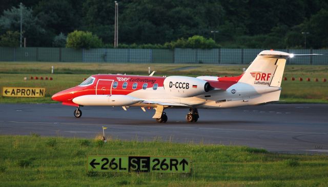 D-CCCB — - Deutsche Rettungsflugwacht Learjet 35A