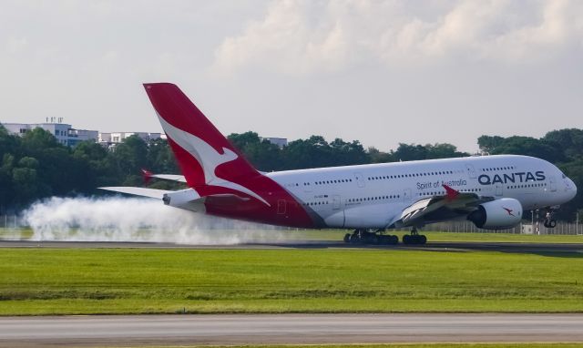 Airbus A380-800 (VH-OQD)