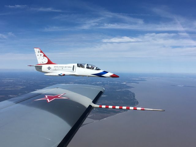 Aero L-39 Albatros (N178CW) - Formation Flight at the 2020 CJAA Fairhope, AL Jet Blast. 