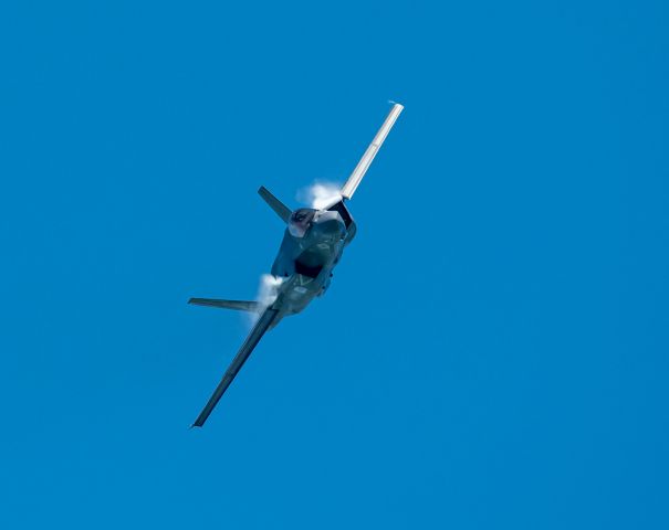 Lockheed F-35C — - F-35 demo team, over Corpus Christi bay