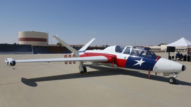 Aero L-29 Delfin (N450PS) - Fouga CM170 magister Edwards AFB  70th anniversary 13OCT17