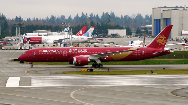 Boeing 787-9 Dreamliner (B-20EC) - BOE986 taxis to the Boeing North ramp on completion of a B1 flight on 2.11.20.(ln 969 / cn 65430).