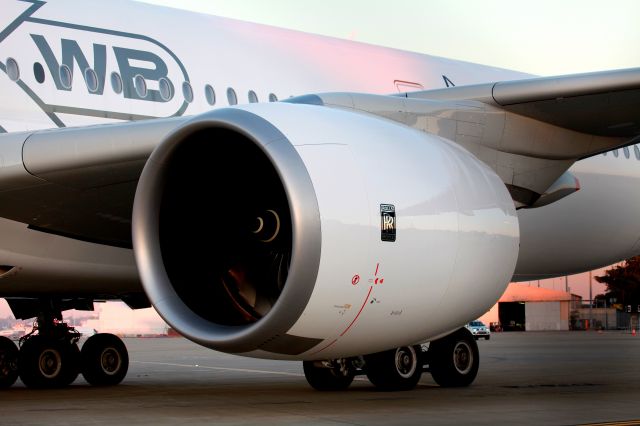 Airbus A350-900 (F-WWYB) - Looking Forward to the sound of this Engine when China Airlines Start Regular Flights Dec 2017!