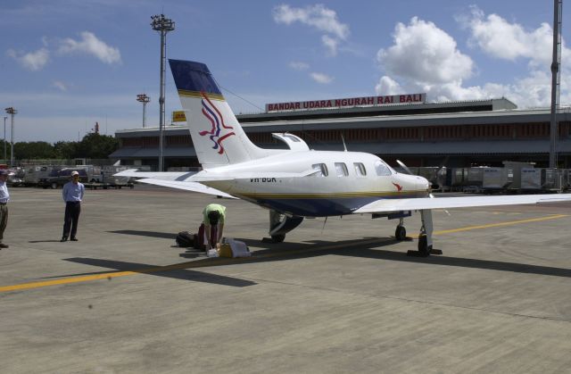 Piper Malibu Meridian (VH-BGK) - VH BGK at Denpasar BALI, Indonesia