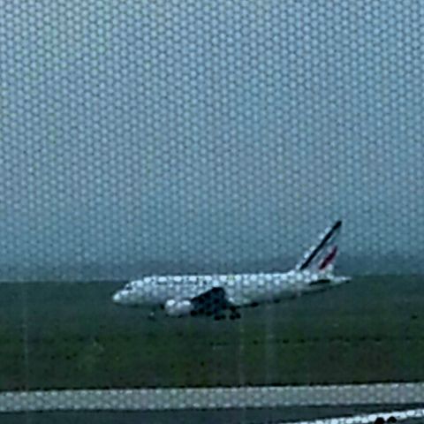 — — - AF A319 arriving at CDG