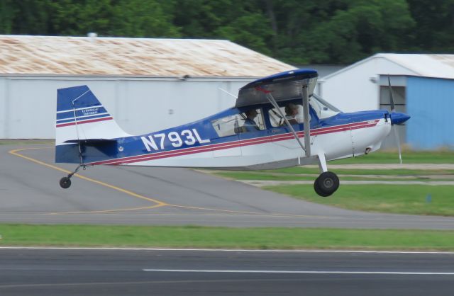 CHAMPION Tri-Traveler (N793L) - Take off runway 14