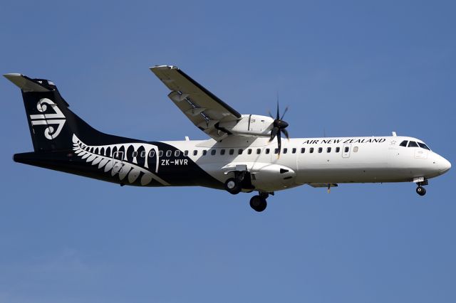 Aerospatiale ATR-72-600 (ZK-MVR) - on 31 January 2019