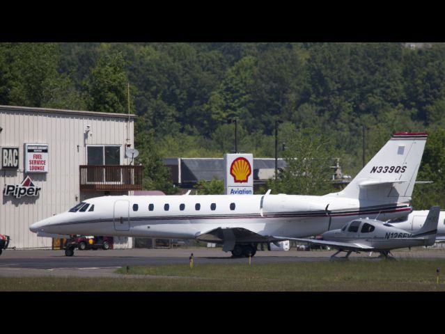 Cessna Citation Sovereign (N339QS) - At Danbury CT.